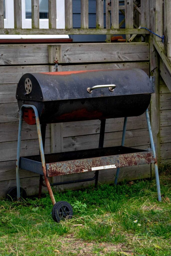 récuperation vieux barbecue
